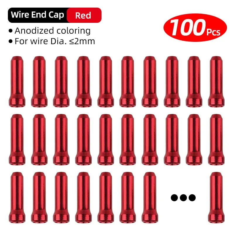 Deemount Alloy Caps &ndash; Lightweight and Durable Bicycle Cable End Solution