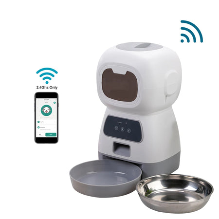 WiFi Smart Pet Feeder 3.5L Tuya APP control