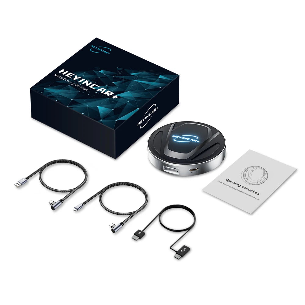 HEYINCAR Android 13 TV Box &ndash; Wireless CarPlay Android Auto Adapter for Kia H-MAX / 4GB 64GB / CHINA