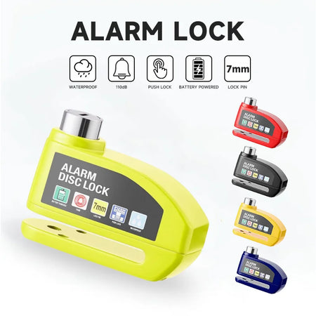 Electric Scooter Alarm Disc Lock &ndash; Waterproof Anti-Theft Security