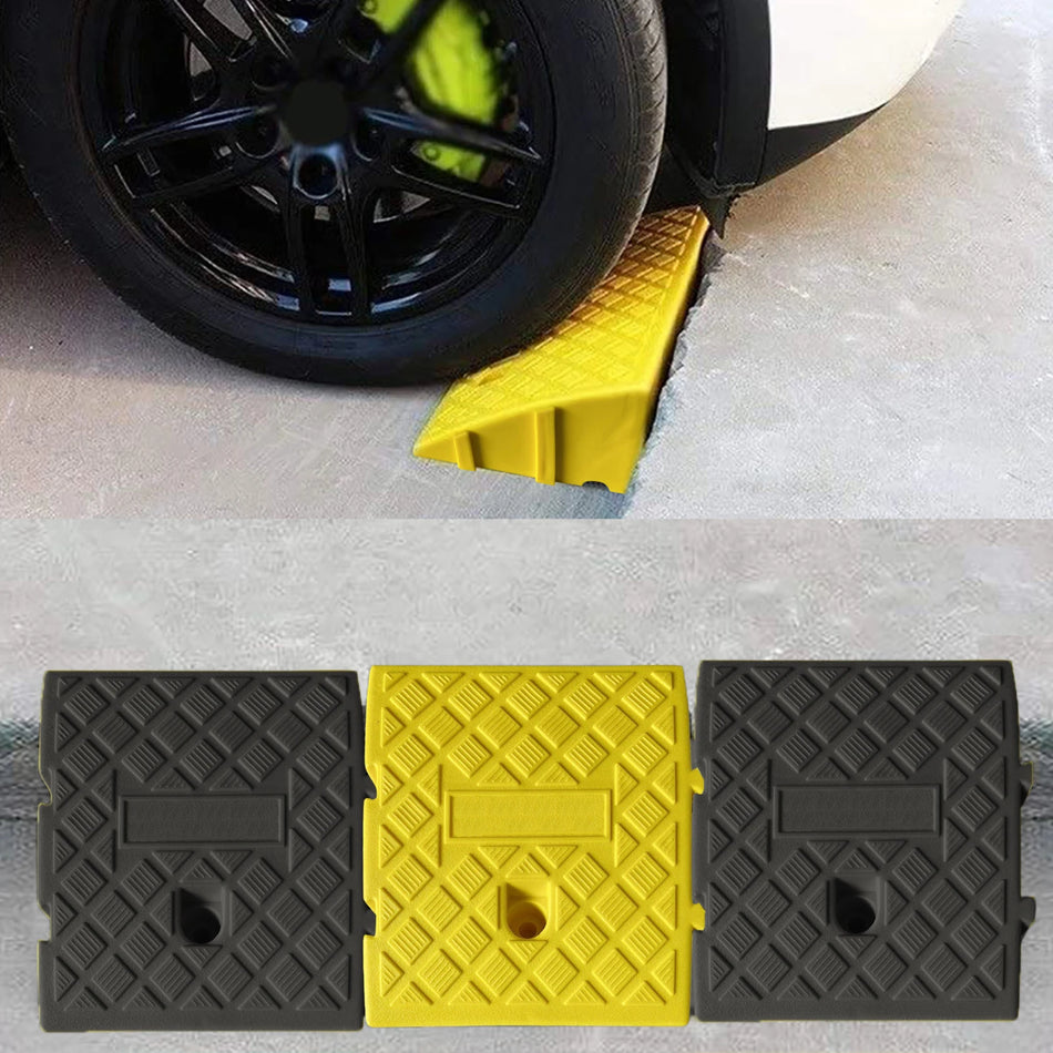 Curb Ramps 25x27x7cm &ndash; Heavy Duty PVC Anti Slip Surface