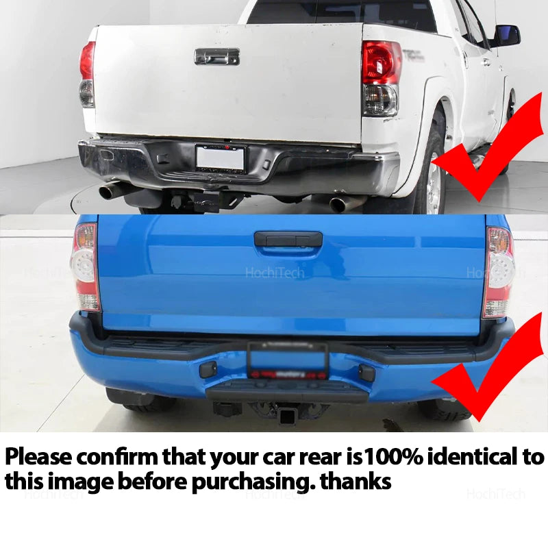 Balta LED Numerio Licencijos Šviesa Toyota Tacoma Tundra 2005-2015 2Vnt