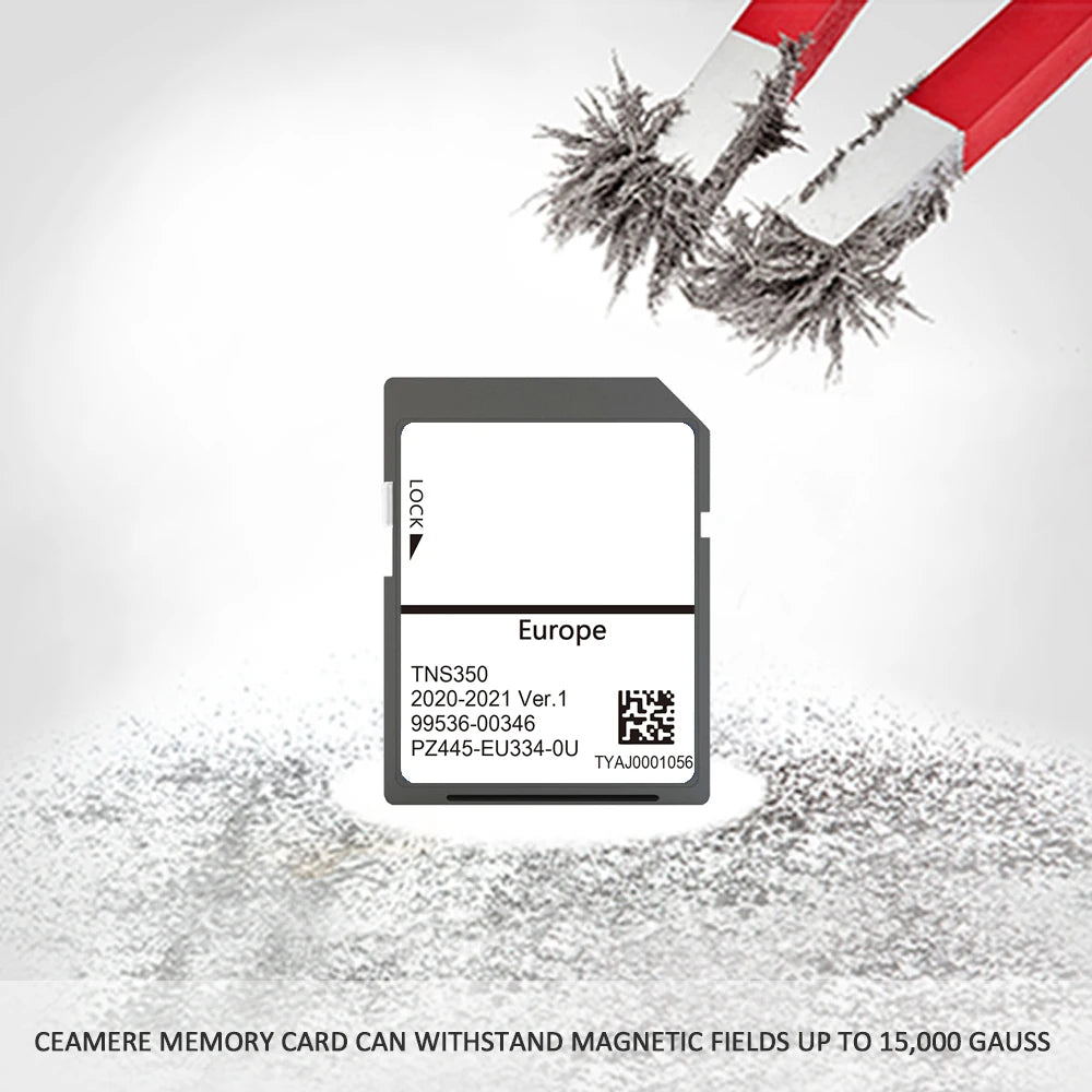 PZ445-EU334-0U Update GPS Card &ndash; Europe UK Maps Included