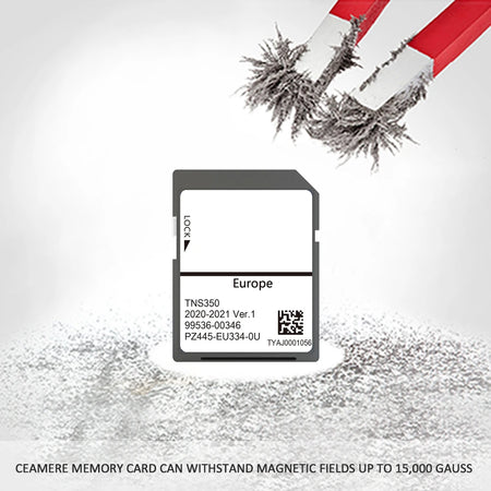 PZ445-EU334-0U Update GPS Card &ndash; Europe UK Maps Included