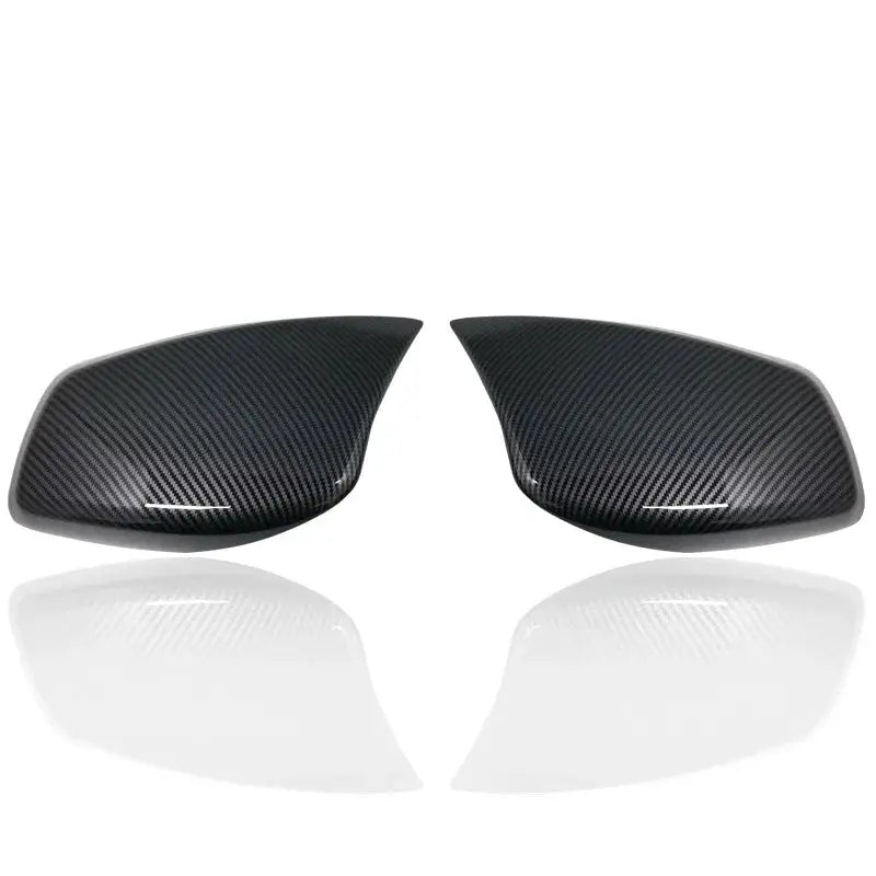 Rearview Mirror Cover Cap Carbon Fiber / Black for BMW 5 Series E60 E61 E63 E64 2004-2008 Car accessories by InterCyprus Trading Ltd