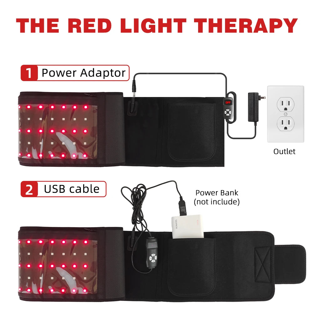 Red Light Therapy Wrap 660nm 850nm LEDs Large Pads – InterCyprus ...