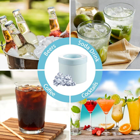 Silicone Ice Cube Mold with Lid for Eco-Friendly Freezing