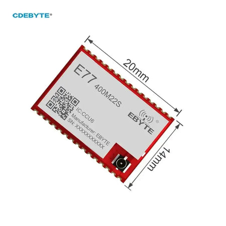 CDEBYTE E77-400M22S LoRa Module 5.6km Long Range 410 510MHz