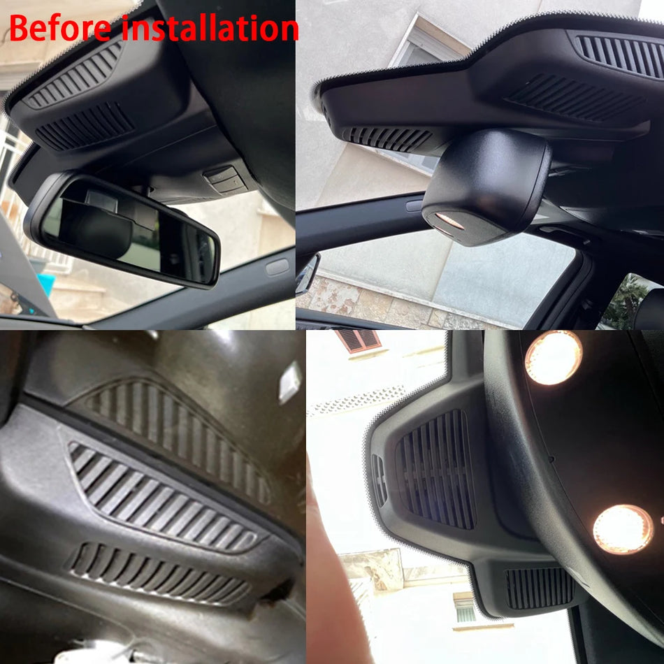 Mercedes-Benz GLE W166 GLS X166 2015-2019 için 4K 2160P Gözetleme Kamerası