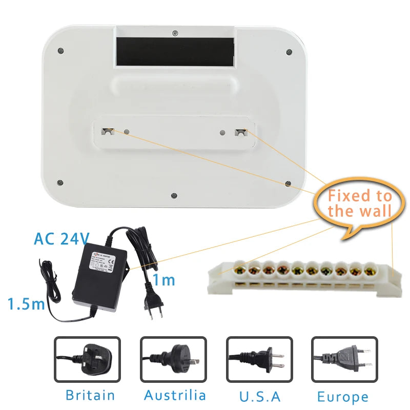 8 Station WiFi Indoor Smart Sprinkler Controller