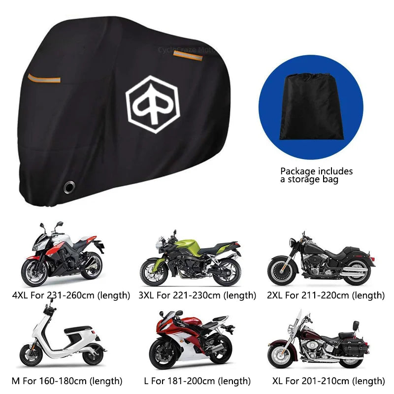 Motorcycle Cover &ndash; UV Weatherproof Dust Rain Shield