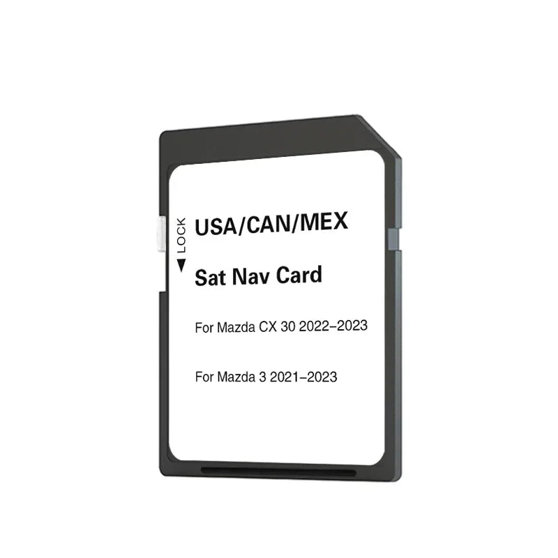 NAVINESA 16GB SD Card For Mazda CX-30 2022 - GPS Navigation
