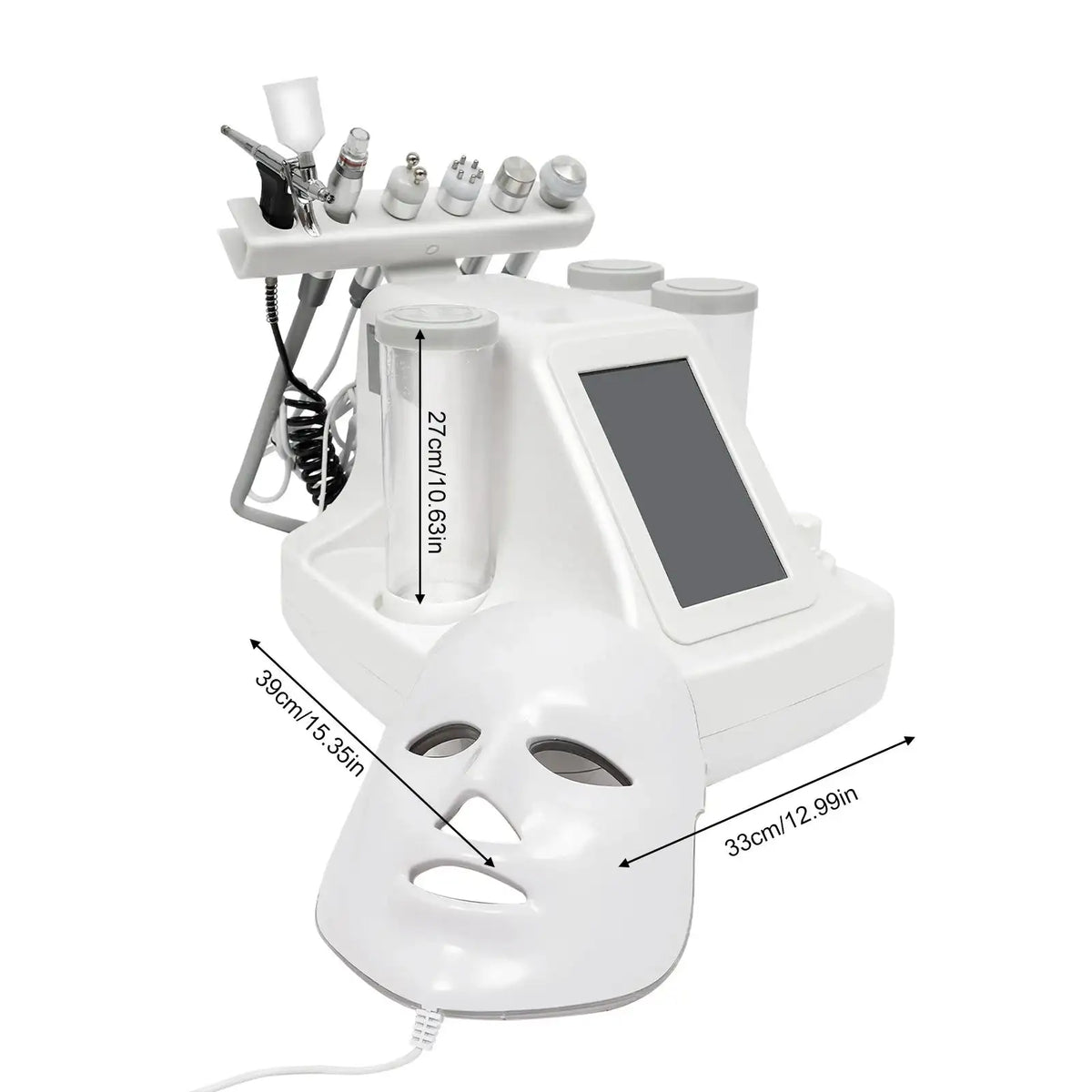 Beauty Bubble Cleansing Machine &ndash; Dermabrasion Vacuum WHITE / france