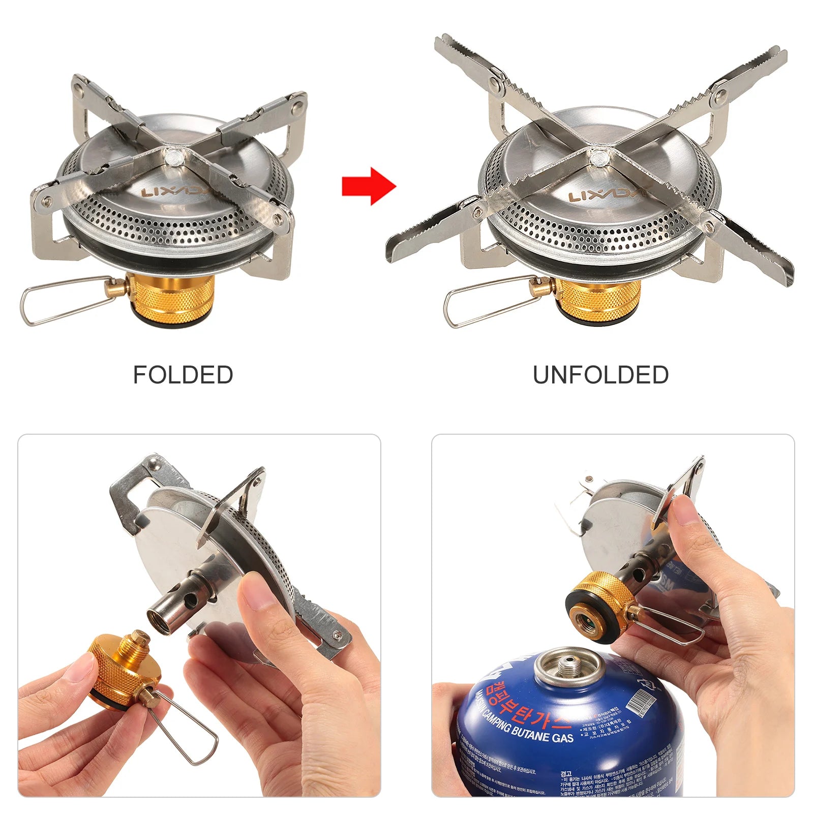 Lixada Ultralight Camping Stove &ndash; Ultra Lightweight