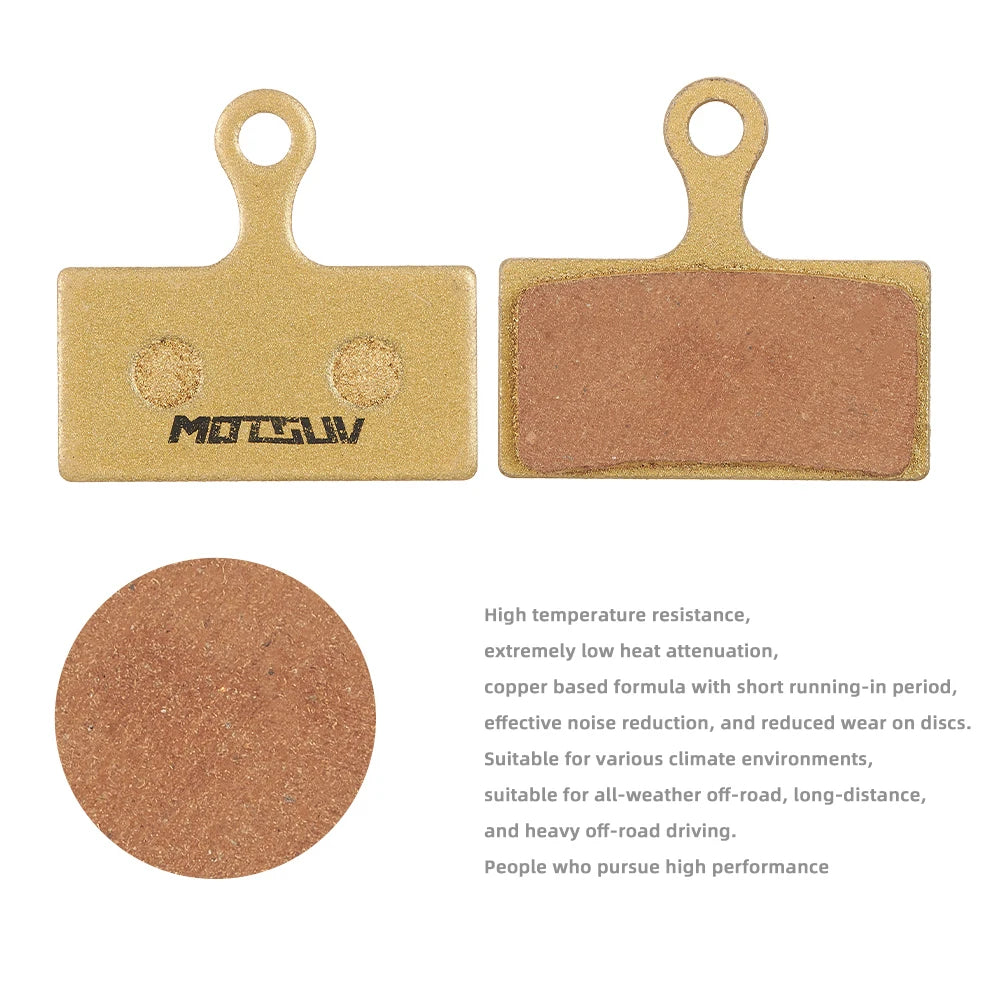 Copper Base Bike Brake Pads &ndash; Broad Disc Brake Compatibility