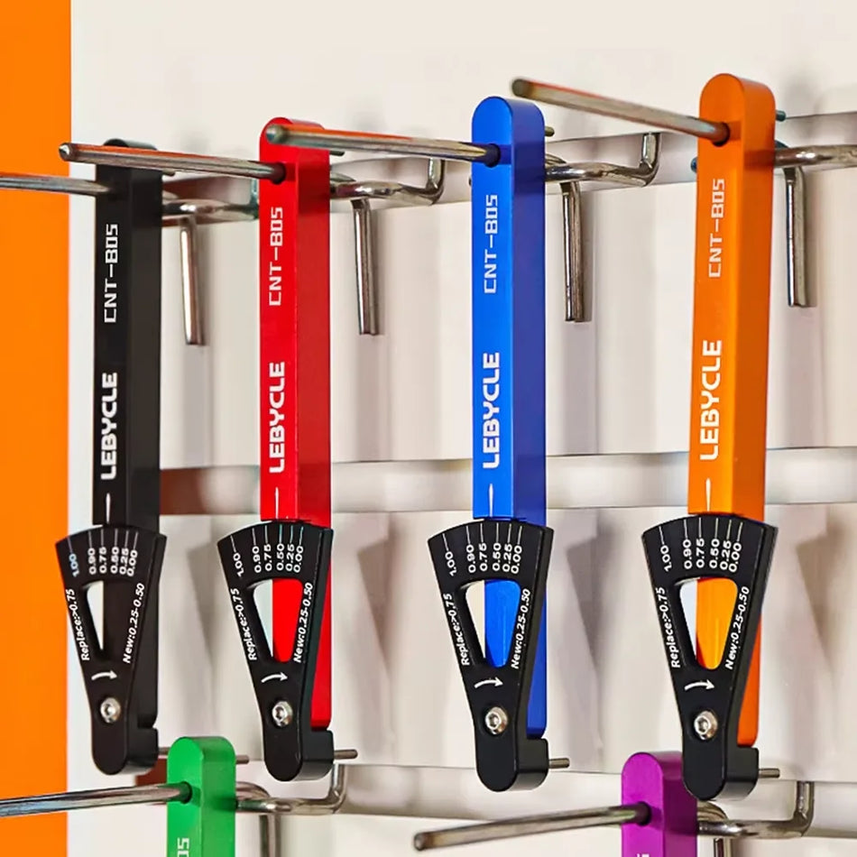 LEBYCLE Maastopyörän Ketjun Kulumisen Tarkistusindikaattori, CNC Alumiiniseos Työkalu