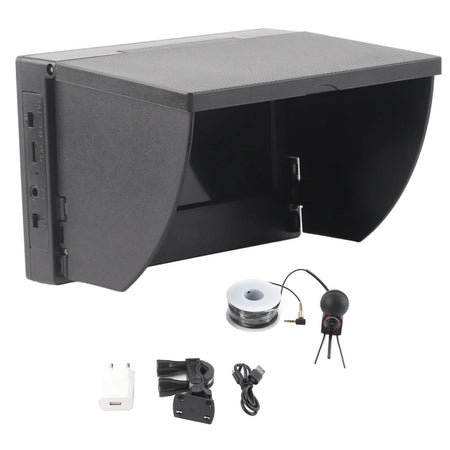 4.3&quot; TN HD Underwater Fishing Camera - IP68 Waterproof Fish Finder with Night Vision EU Plug 20m