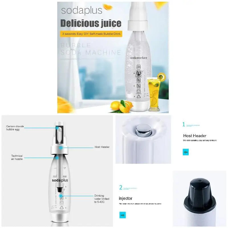 Portable Soda Drinks Making Machine T8 &ndash; Compact And Durable