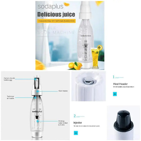 Portable Soda Drinks Making Machine T8 &ndash; Compact And Durable