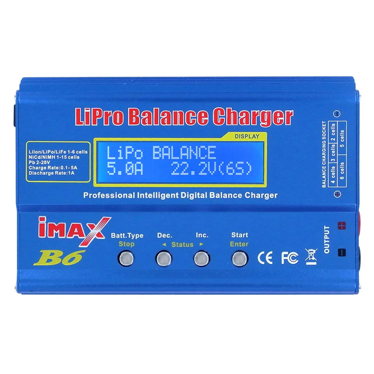 IMAX B6 Mini Lipo Balance Charger &amp; Discharger for RC Batteries