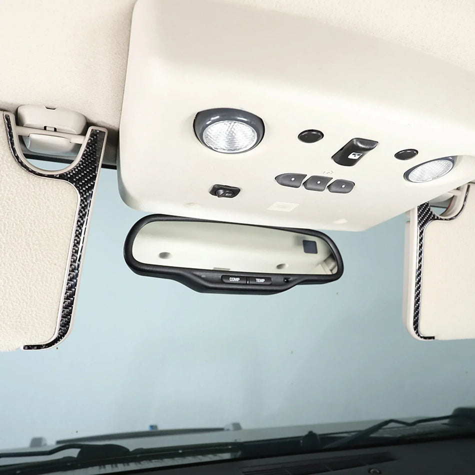 Hummer H2 senčnik panel nalepka s mehkim ogljikovim vlaknom za 2003 do 2007, lahka notranja zaščita