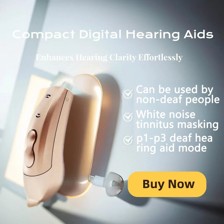 Aparat auditiv pentru mascarea tinitusului cu zgomot alb, 8 canale, potrivit pentru utilizatori surzi și nesurzi, AAB52