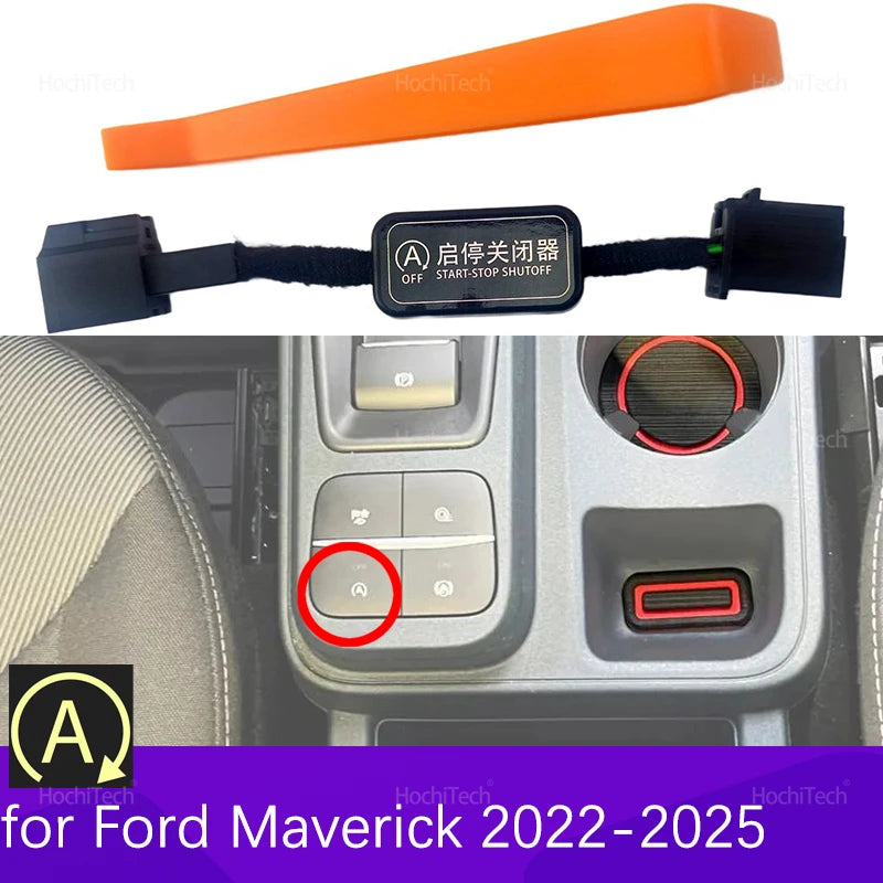 Motor Auto Stop Start Uitschakel Schakelaar voor Ford Maverick 2022-2025