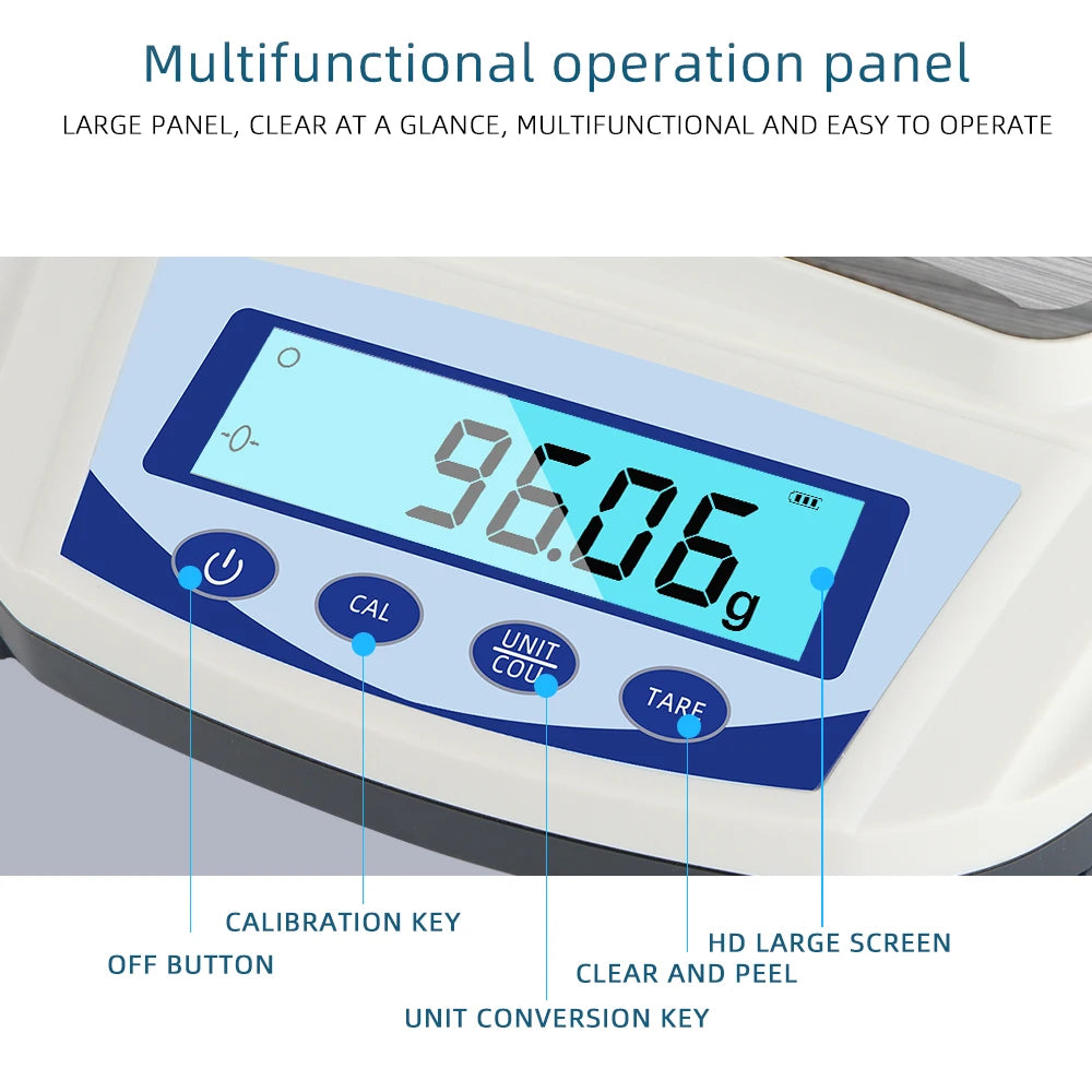 1000g/0.01g Electric Scales &ndash; 0.01g Precision Compact Scale