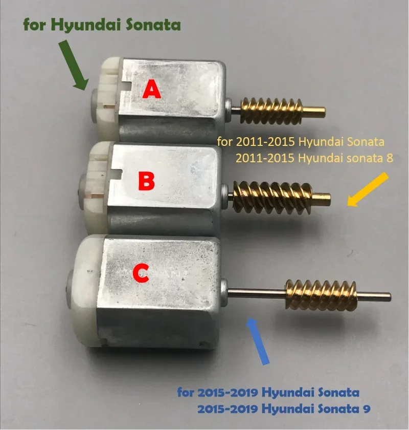 Komplet za popravilo za Hyundai Sonata motor za centralno zaklepanje DC za generacije 2005-2007
