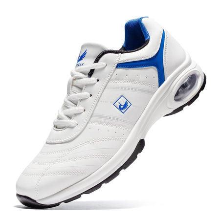 OIMKOI Men Golf Shoes &ndash; Breathable Waterproof Design White Blue / EUR46
