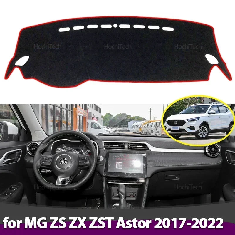 Anti-slip Dashboard Cover Beschermpad voor MG ZS ZX ZST Astor 2017-2022