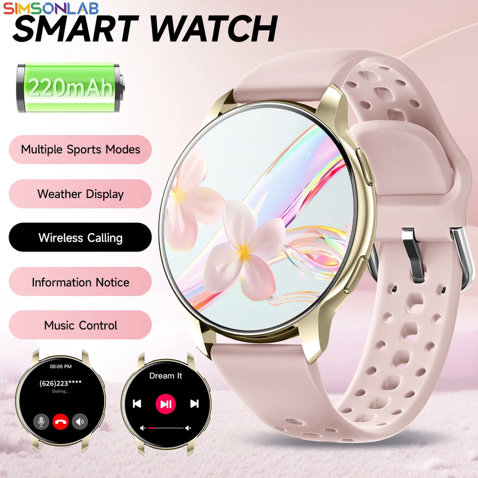 Smartwatch 1.46-Inch Touch Screen Bluetooth, Call, Voice Assistant, Camera