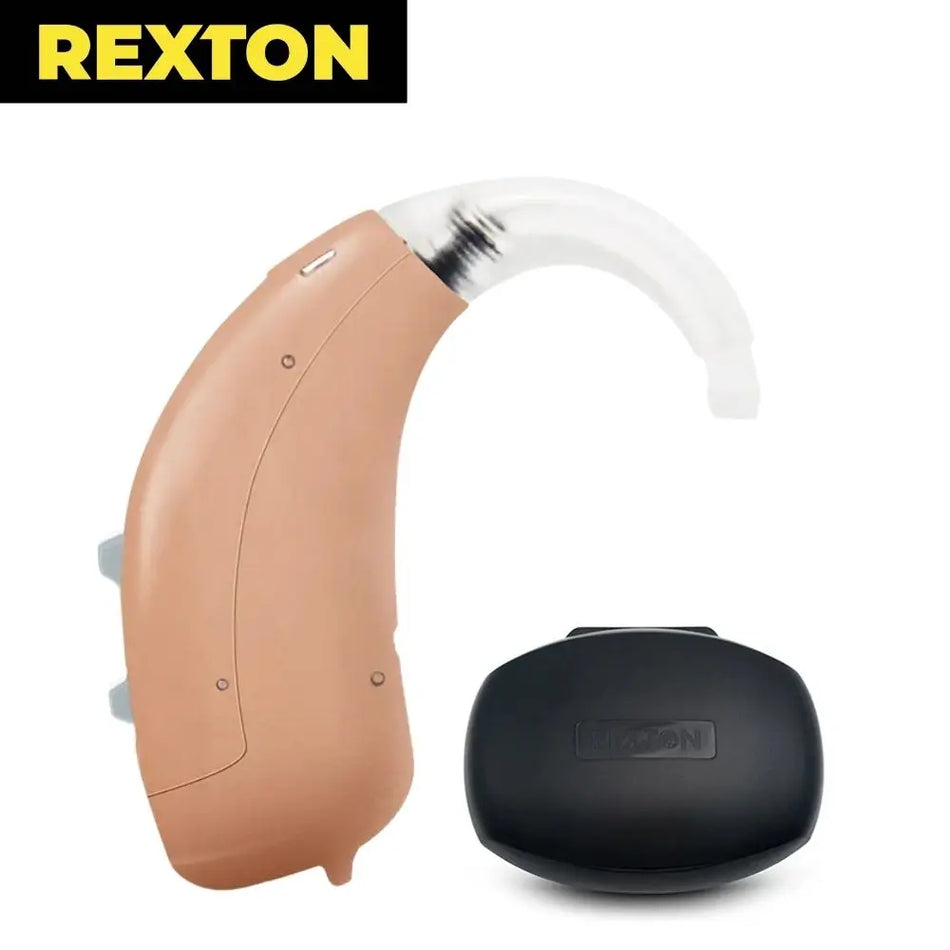 Aparat auditiv digital Rexton cu 6 canale și acoperire nano, amplificator de sunet de 120 dB, aparate auditive wireless pentru vârstnici