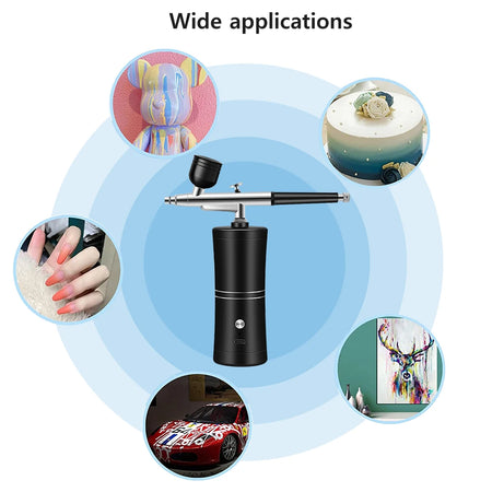 K5 Nail Art Airbrush &ndash; Cordless Portable Nail Art Sprayer