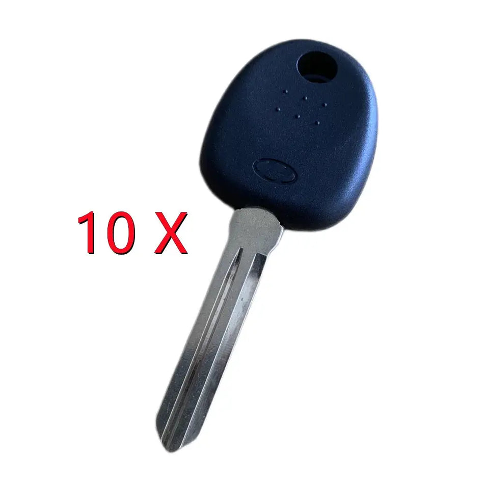 10pcs/lot Transponder Car Key Shell Case for Hyundai Left Blade by InterCyprus Trading Ltd