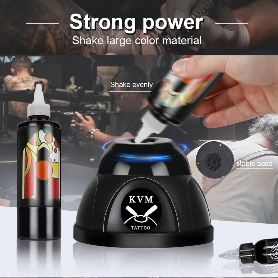 KVM Mini Vortex Inchiostro Shaker per Inchiostro per Tatuaggi e Smalto per Unghie