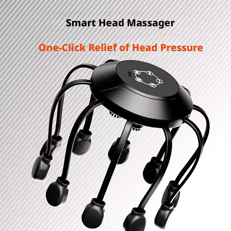 Intelligent Automatic Head Massager For Pressure Relief And Relaxation