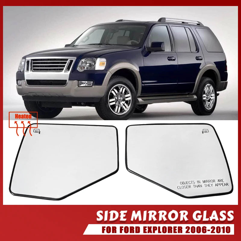Θερμαινόμενο Κρύσταλλο Εξωτερικού Καθρέφτη Για Ford Explorer 2006 2010