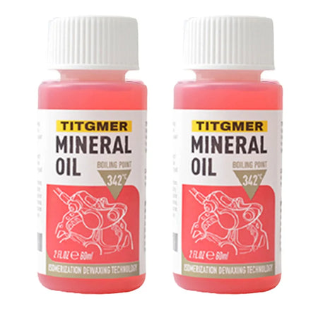 High Performance Bike Brake Mineral Oil &ndash; Shimano Tektro 2PCS