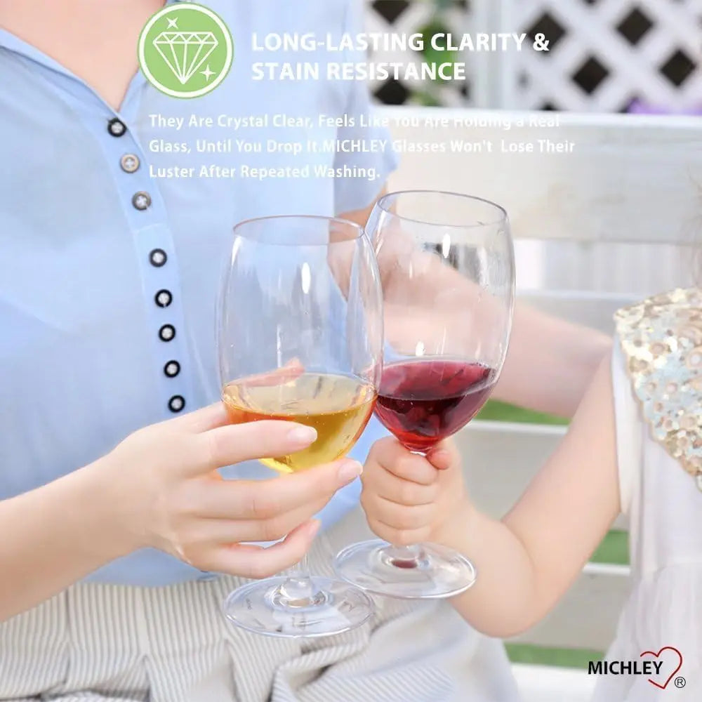Unbreakable Wine Glasses 20oz Shatterproof &ndash; Outdoor Ready