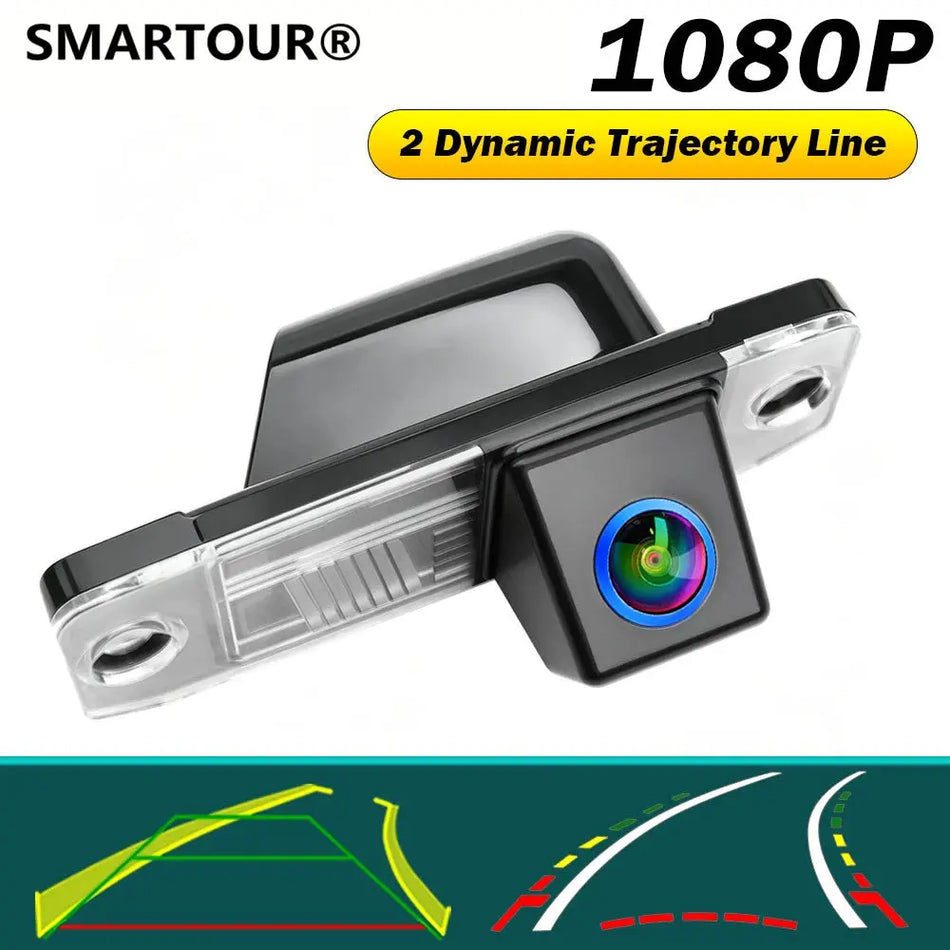 1080P Dynamic Trajectory Rear View Camera Fit Kia K3 Forte Sportage Sorento Borrego Carens Hyundai Tucson Elantra Sonata Misto R by InterCyprus Trading Ltd
