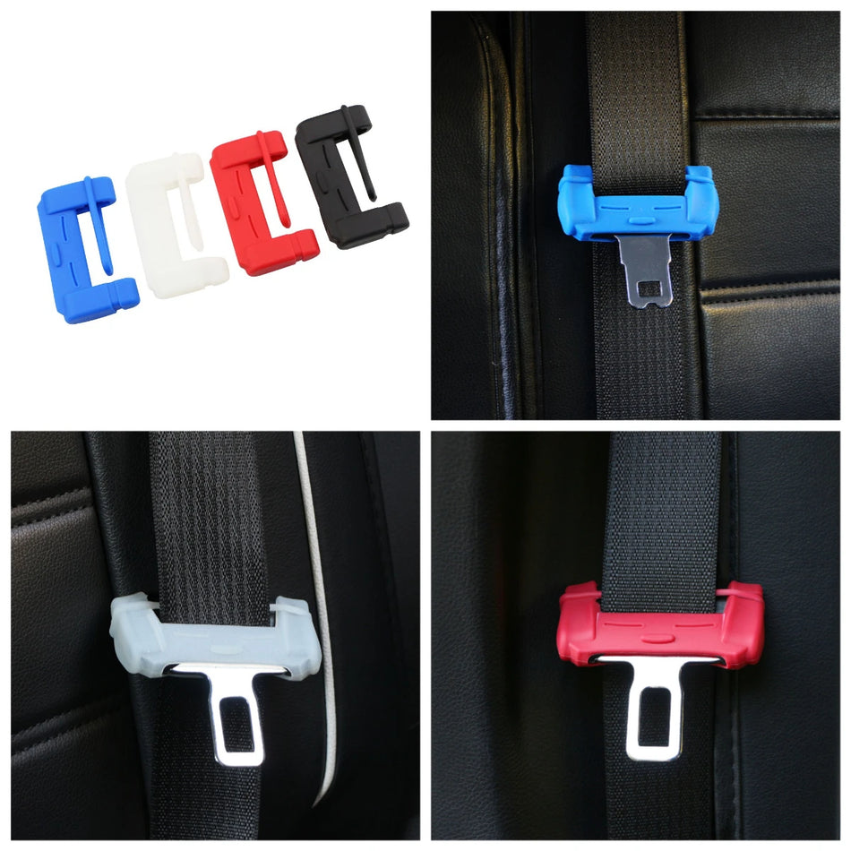 Univerzalni zaštitnik kopče sigurnosnog pojasa za automobil, silikonska zaštita protiv ogrebotina