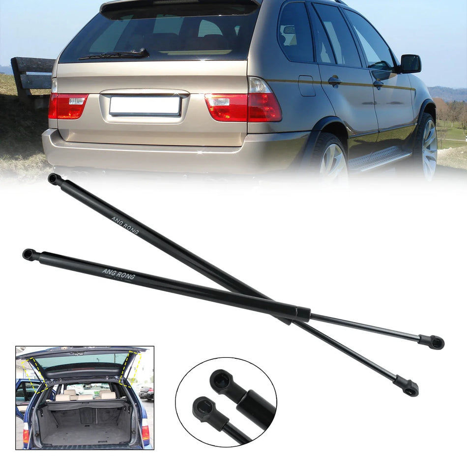 Gas Struts For BMW X5 E53 2000-2006 Rear Tailgate 530N Lift Supports Set Of Two Included