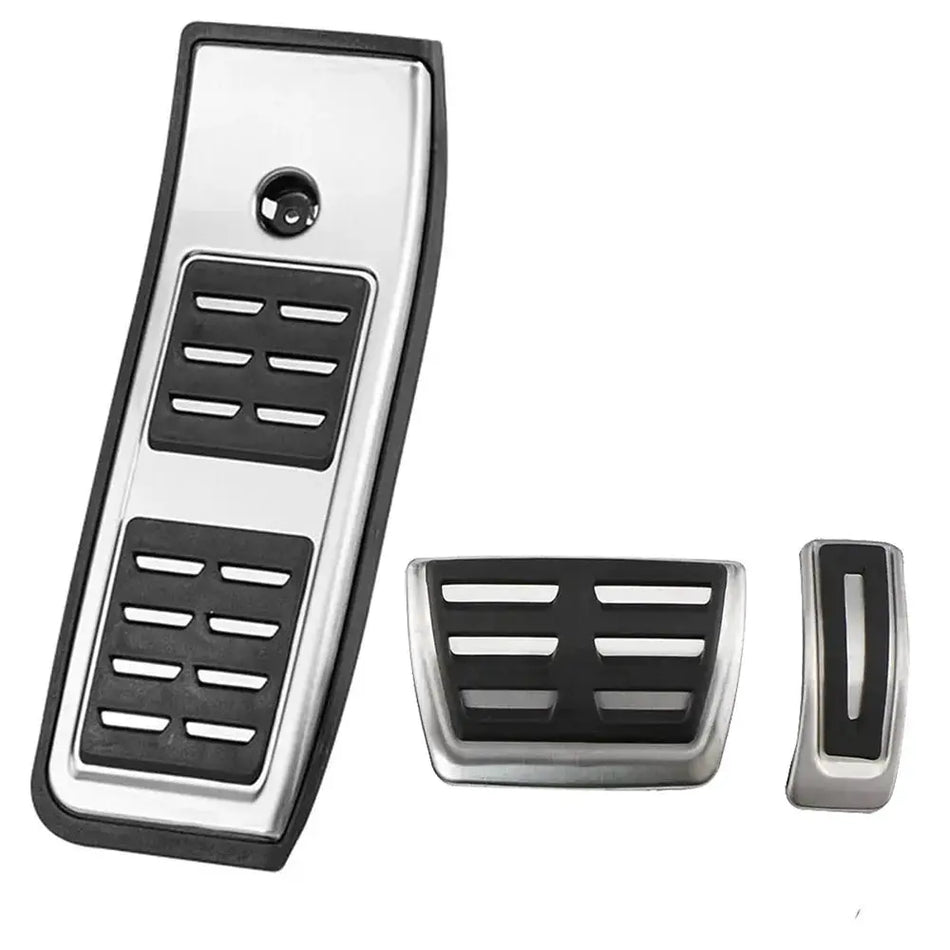 Foot Pedal Covers LHD Gas Brake Accelerator for Audi A4 B9 A5 by InterCyprus Trading Ltd