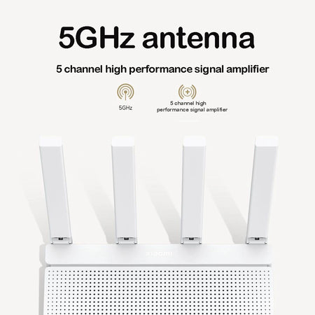 Xiaomi AX3000T Router &ndash; WiFi 6 Mesh Dual WAN Repeater