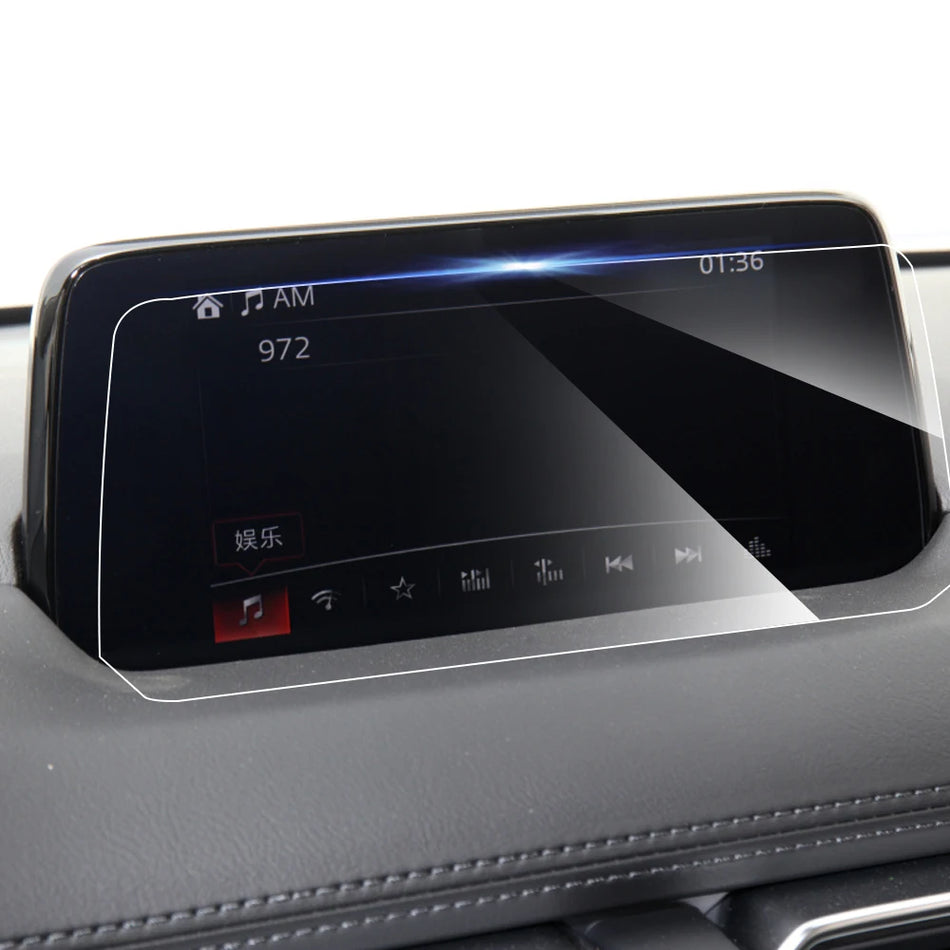 Protezione in Vetro Temperato per Schermo di Navigazione GPS Mazda CX-5 per il 2017-2019