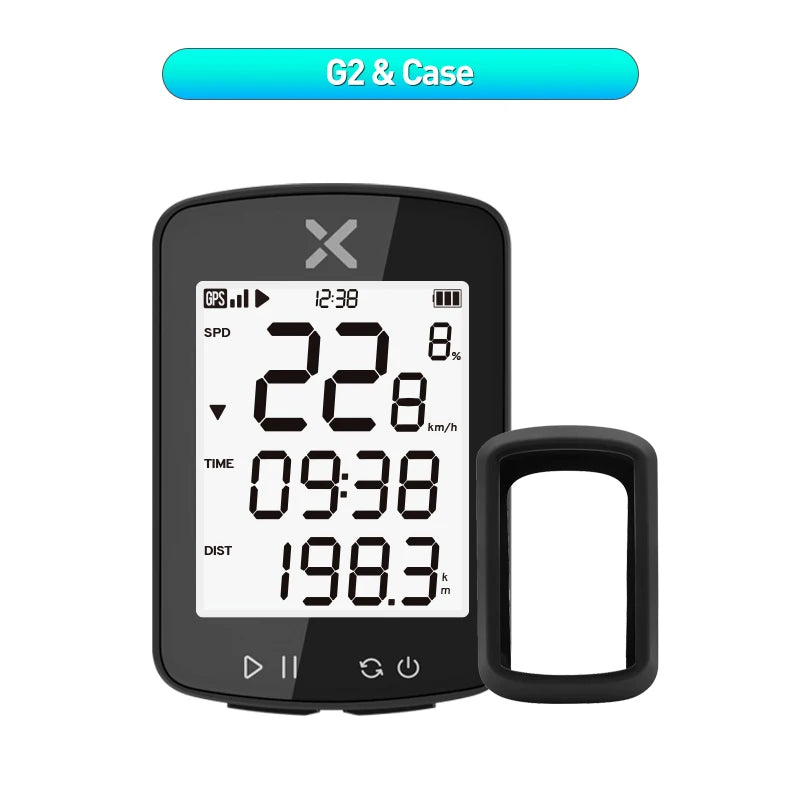 XOSS G2 GPS Bike Computer &ndash; IPX7 Waterproof Design G2 n Case