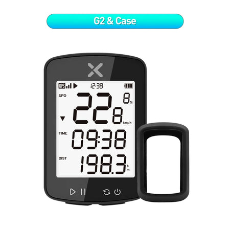 XOSS G2 GPS Bike Computer &ndash; IPX7 Waterproof Design G2 n Case