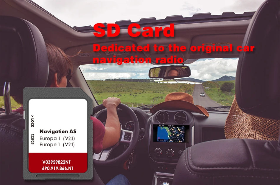 AS V21 MIB2 SD Card &ndash; 32GB 2025 Seat Navigation Maps