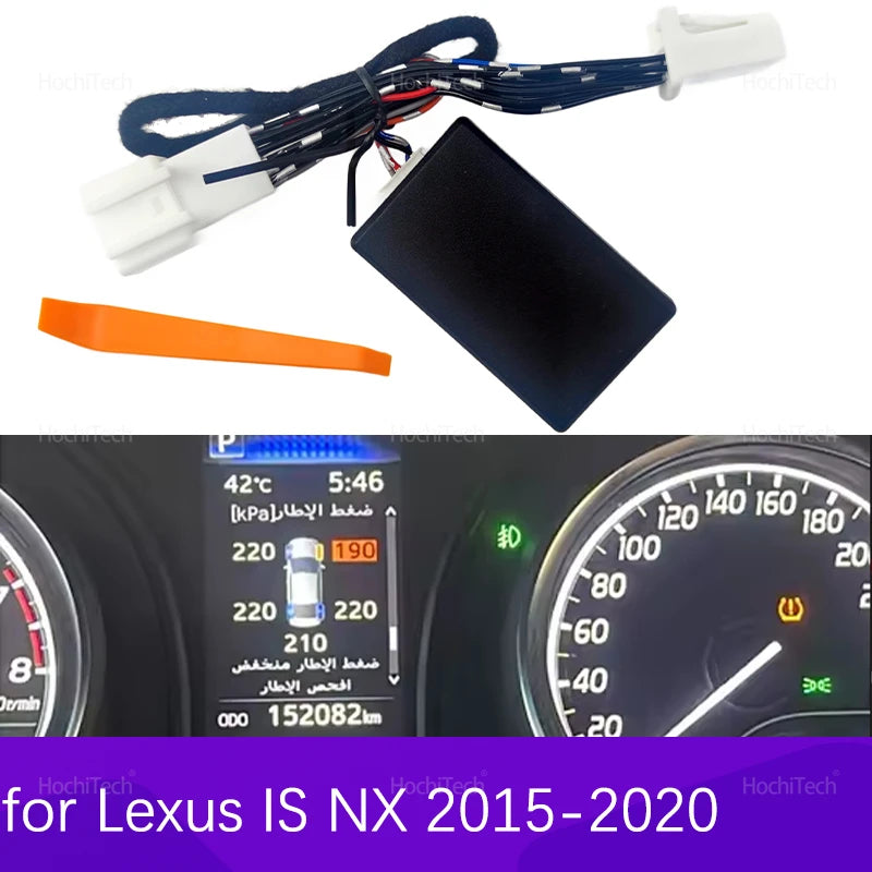 Sistema de Monitorização da Pressão dos Pneus TPMS para Lexus IS NX NX200t NX300h 2015-2020